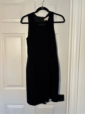loft black ruffle dress Black Ruffle Ann Taylor Loft Dress
